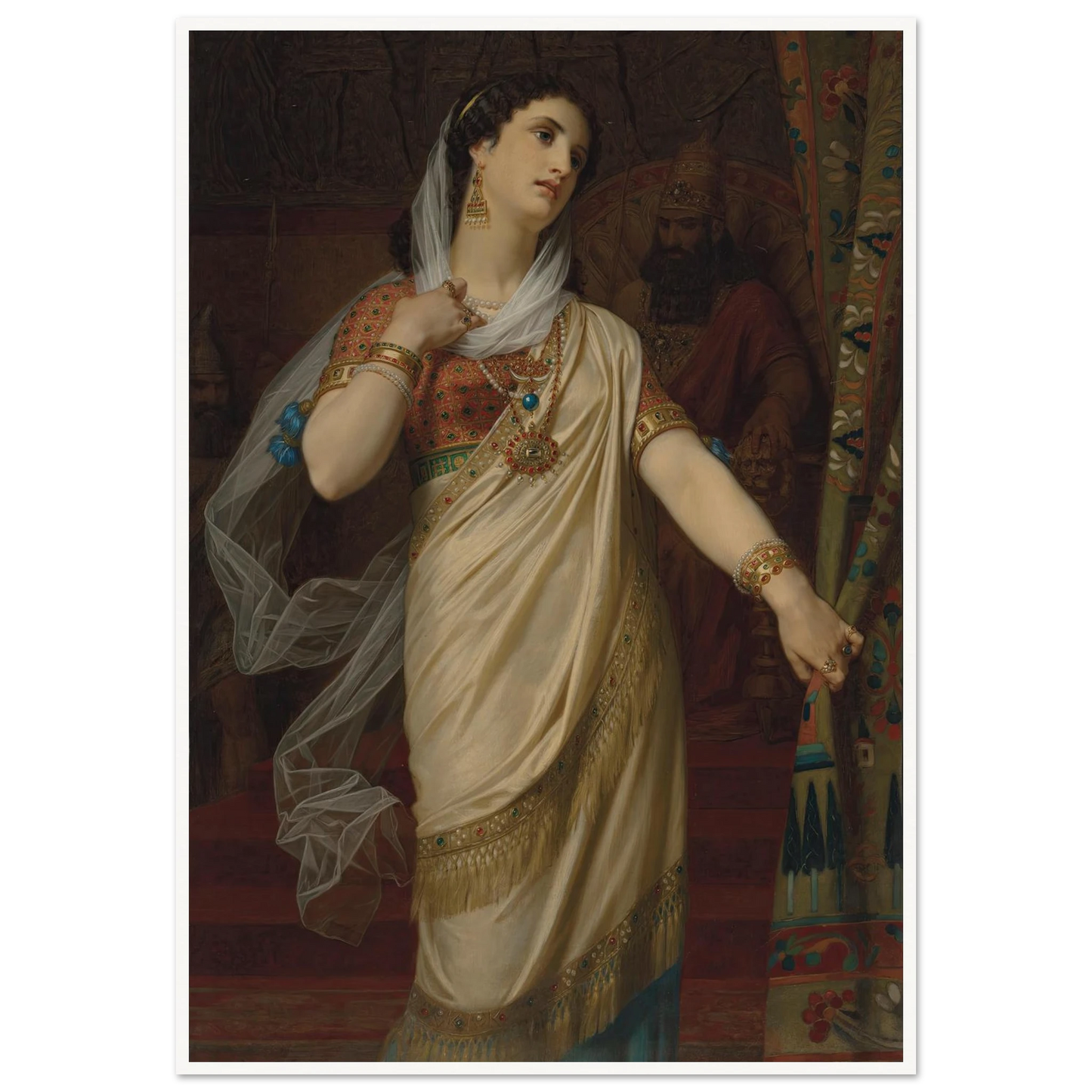 Esther (1885) Art Print | Hugues Merle-Quipham Collections