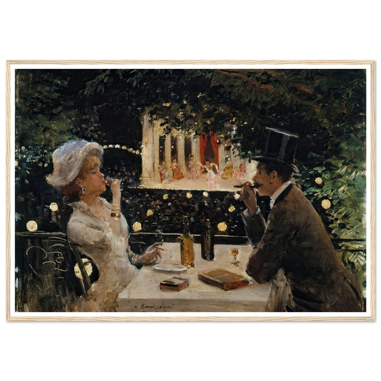 Dîner aux Ambassadeurs (1880) Art Print | Jean Beraud-Quipham Collections