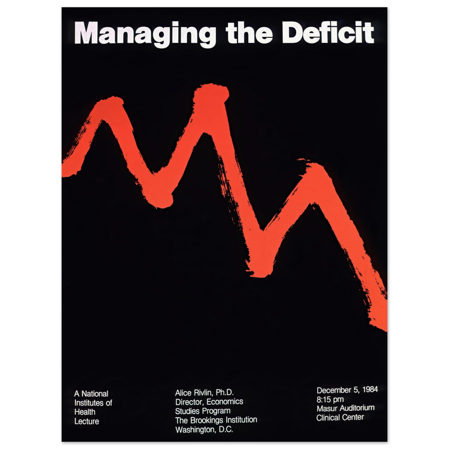 Managing the deficit (1984) Art Print | National Institutes of Health-Quipham Collections