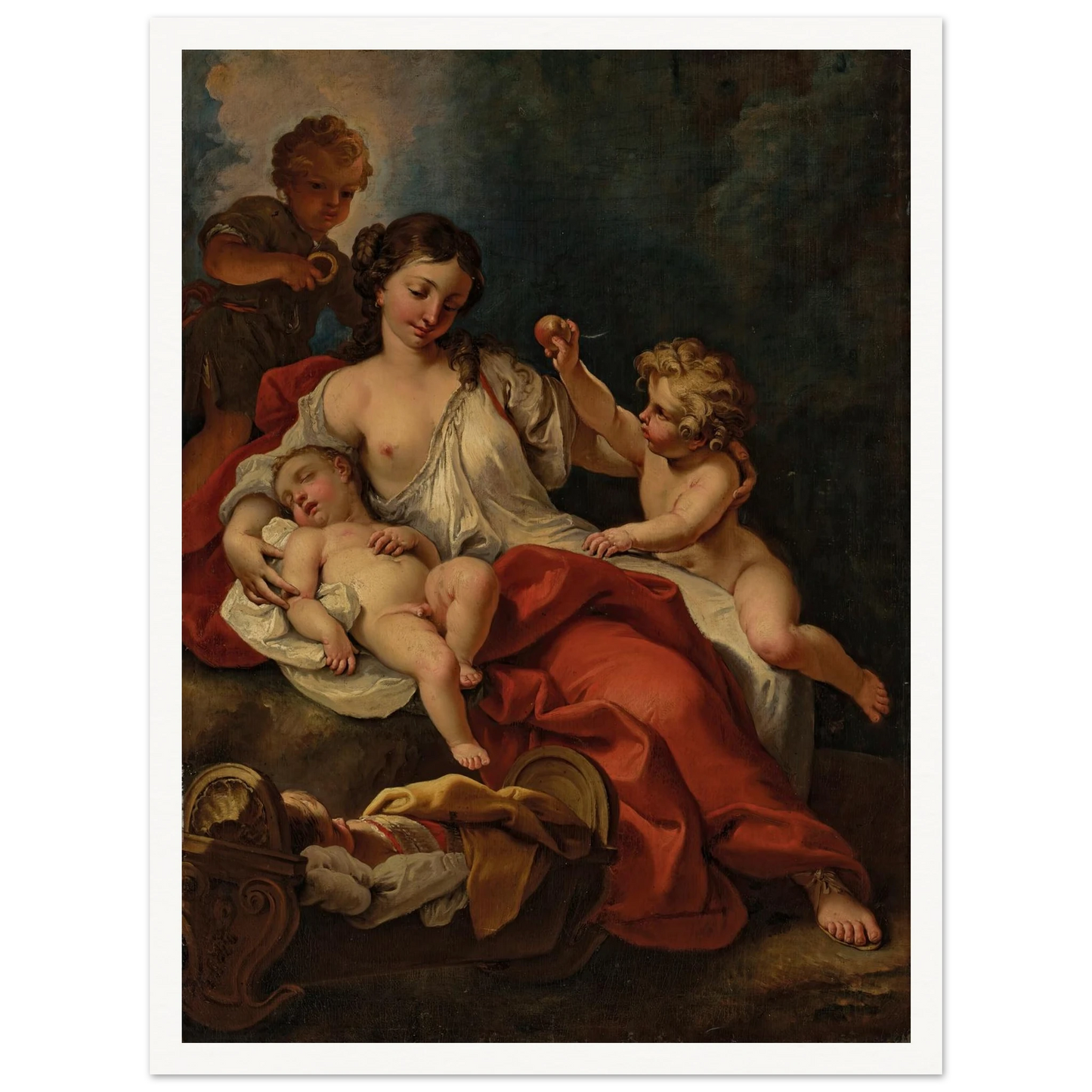 Allegory of Charity Art Print | Sebastiano Ricci-Quipham Collections