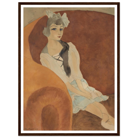 Pop in zetel (1933) Art Print | Leon Spilliaert-Quipham Collections