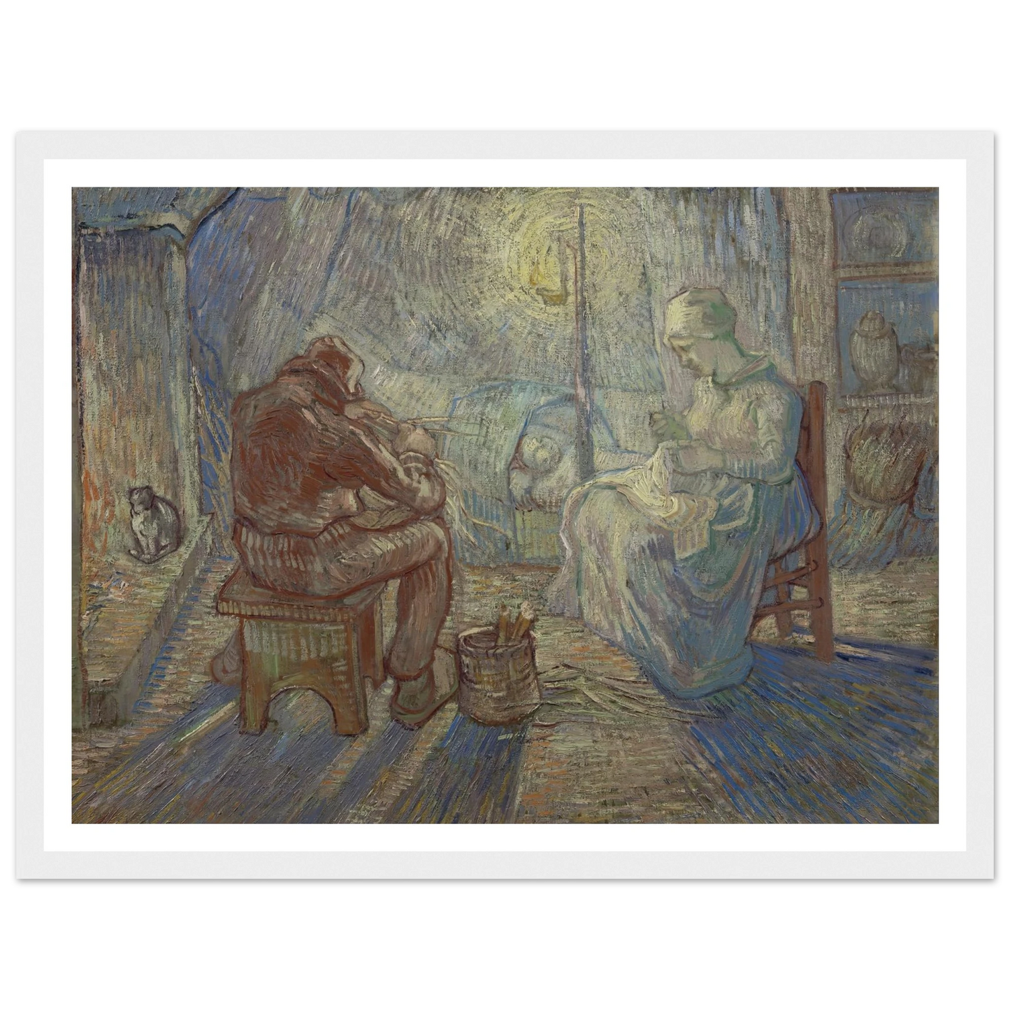 Night (After Millet) Art Print | Vincent van Gogh-Quipham Collections