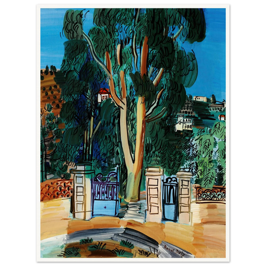 L’Eucalyptus (circa 1926) Art Print | Raoul Dufy-Quipham Collections
