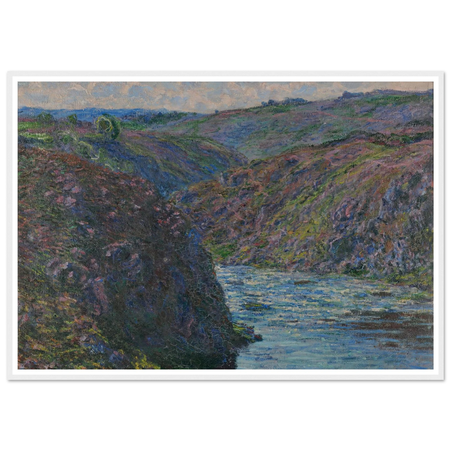Les ravins de la Creuse (1889) Art Print | Claude Monet-Quipham Collections