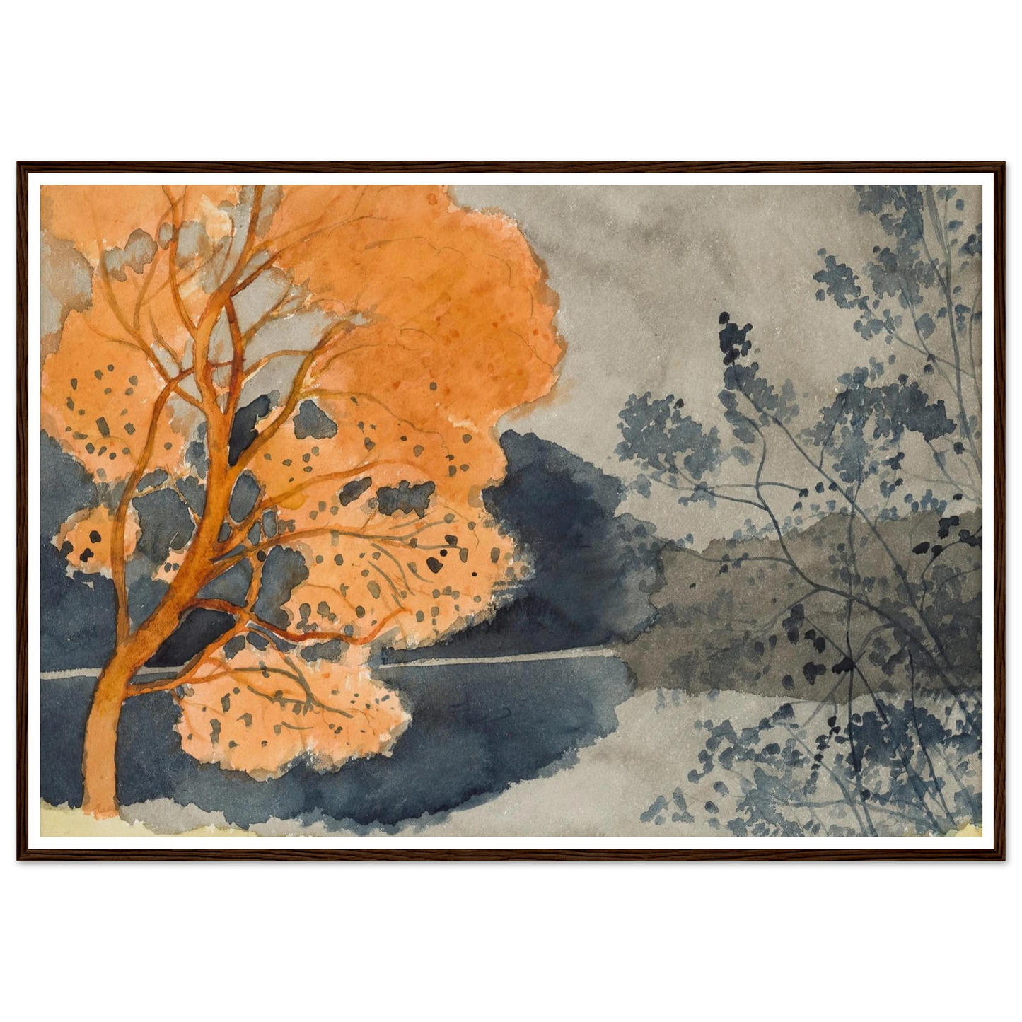 Etang en automne Art Print | Leon Spilliaert-Quipham Collections