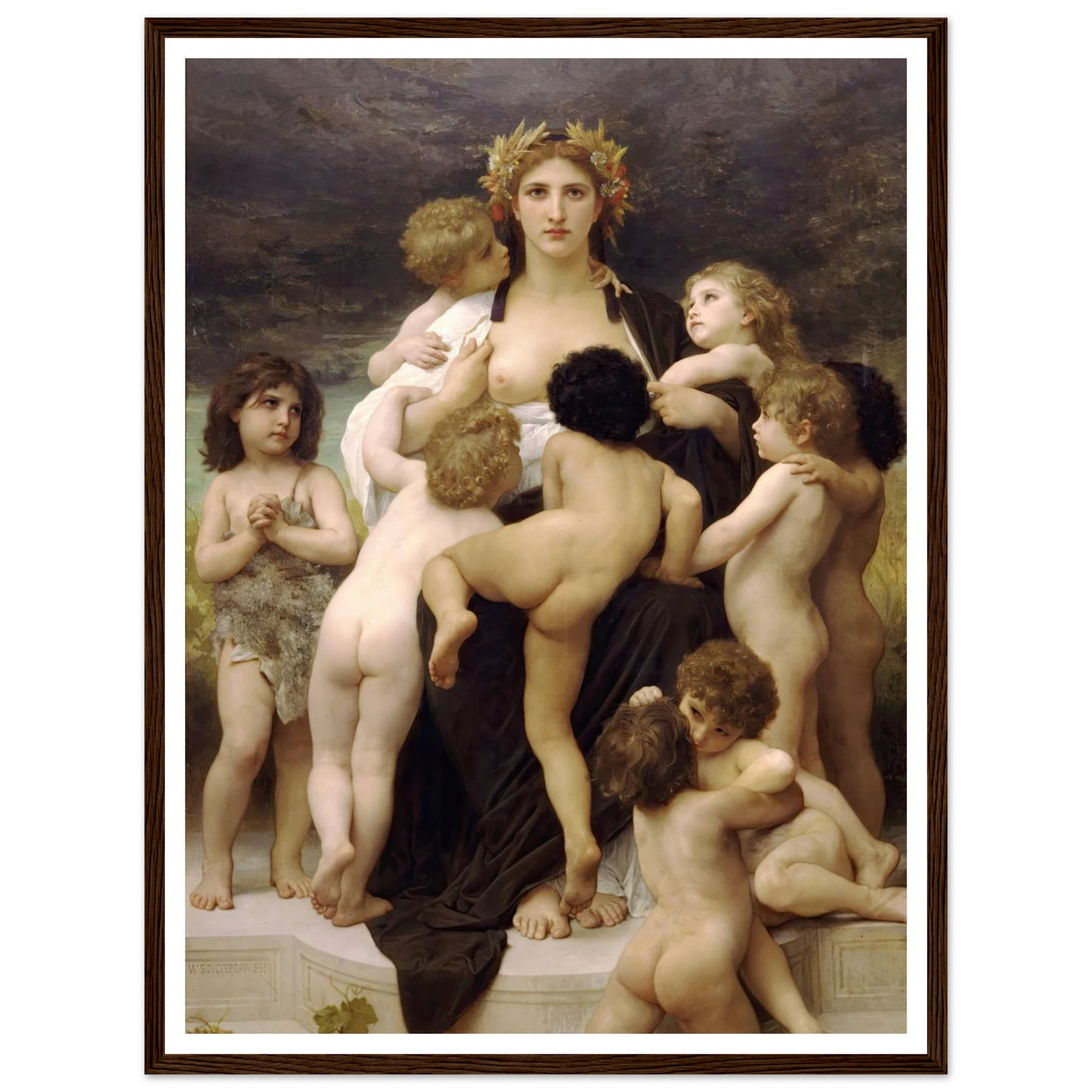 Alma Parens (1883) Art Print | William Bouguereau-Quipham Collections