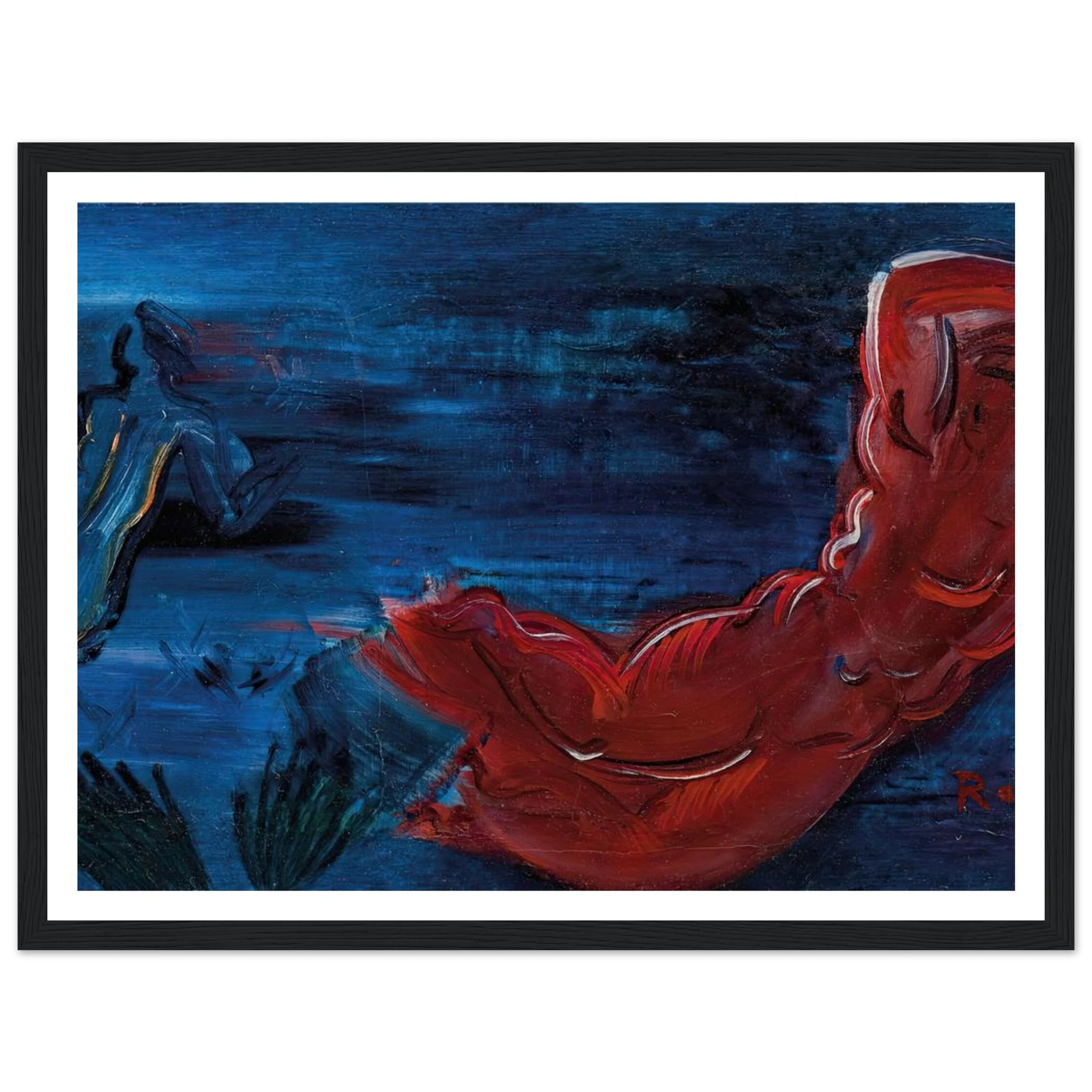Naïade rouge (1926-30) Art Print | Raoul Dufy-Quipham Collections
