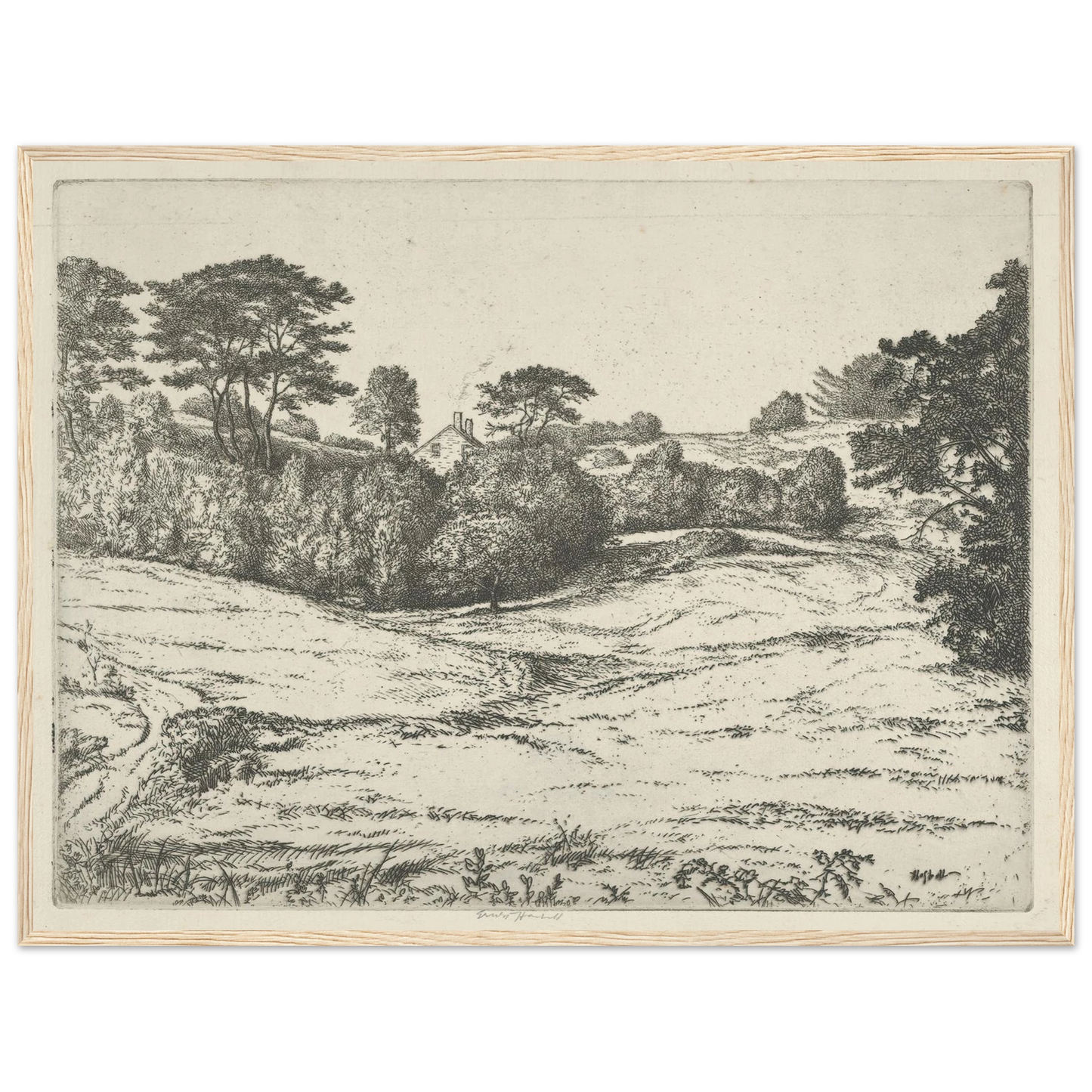 Dromore Vale (1900-1925) Art Print | Ernest Haskell-Quipham Collections