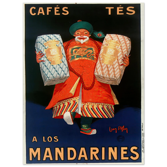 Cafés tés a los Mandarines (1927) Art Print | Jean Dylen-Quipham Collections