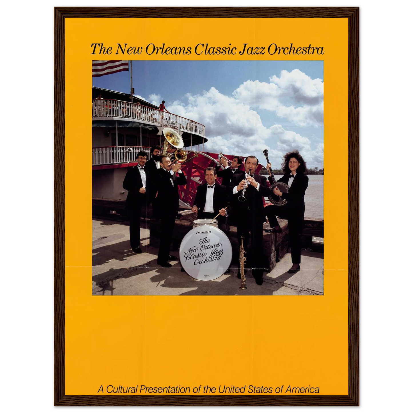 The New Orleans Classic Jazz Orchestra Art Print | US Information Agency-Quipham Collections