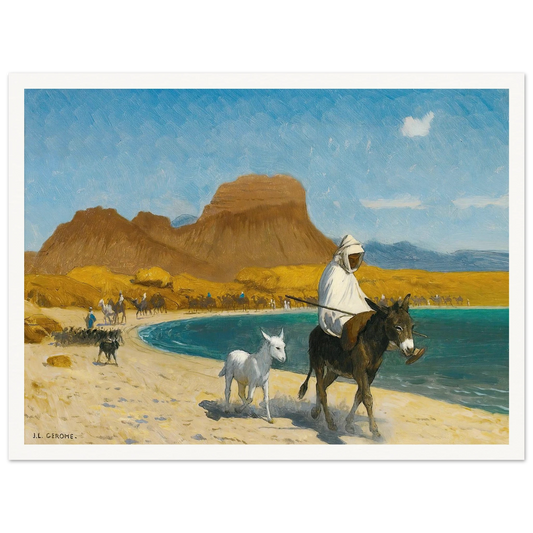 Golfe D’Akaba Art Print | Jean Leon Gerome-Quipham Collections
