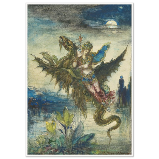 Dream Of The Orient Art Print | Gustave Moreau-Quipham Collections