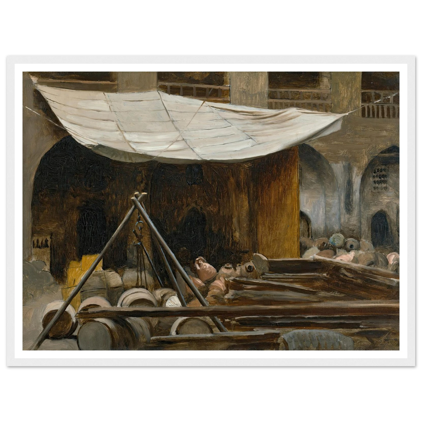 The Citadel, Acre Art Print | Jean Leon Gerome-Quipham Collections