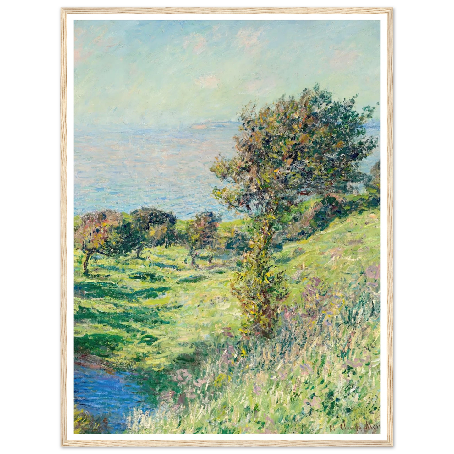 Coup de vent (1881) Art Print | Claude Monet-Quipham Collections