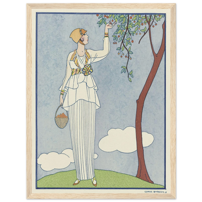 Famous Fashion Houses (1914) Art Print | George Barbier-Quipham Collections