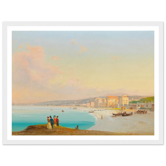 Nice (1852) Art Print | Ippolito Caffi-Quipham Collections