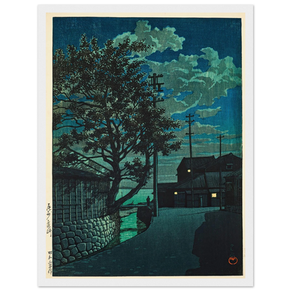 Kamezaki Bishu (1928) Art Print | Kawase Hasui-Quipham Collections