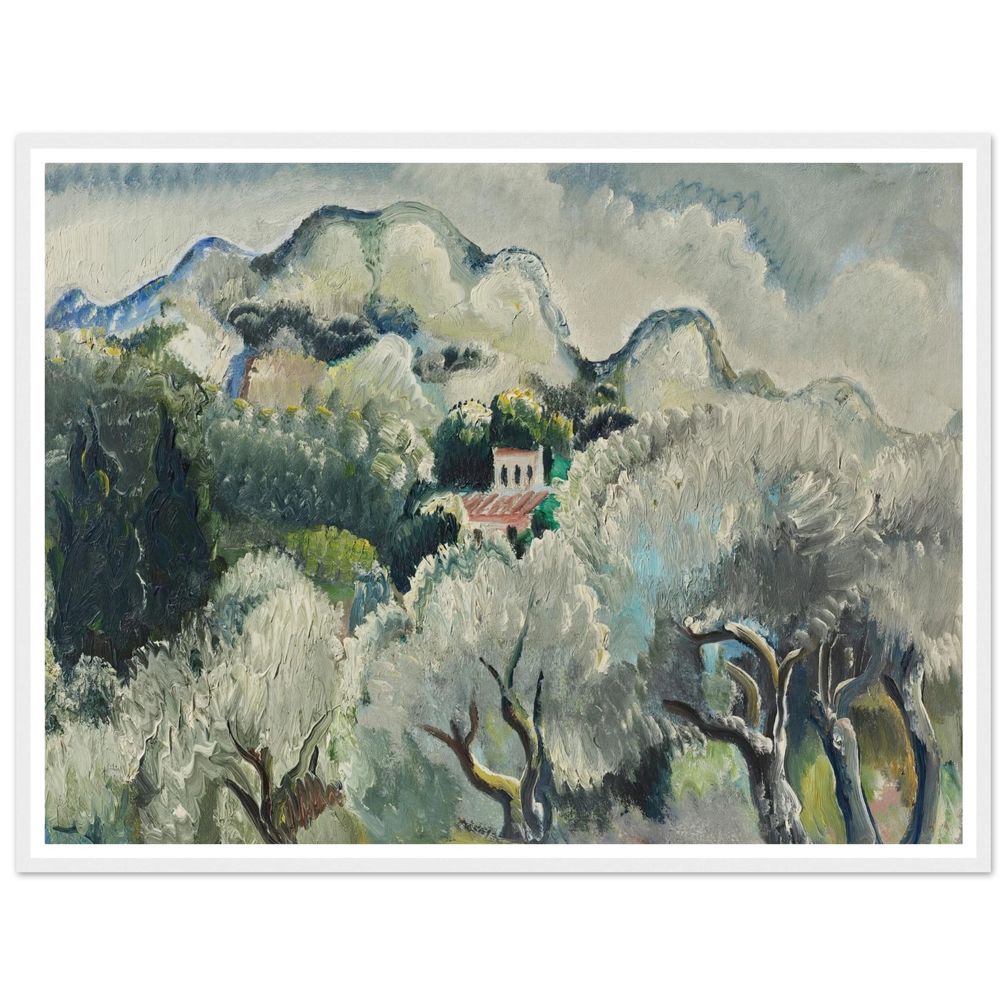Landschaft vor Sturm (1938) Art Print | Paul Kleinschmidt-Quipham Collections