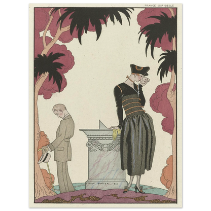 Le Cadran Solaire (1921) Art Print | George Barbier-Quipham Collections