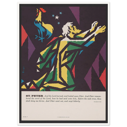 St. Peter (1962) Art Print | Joseph Binder-Quipham Collections