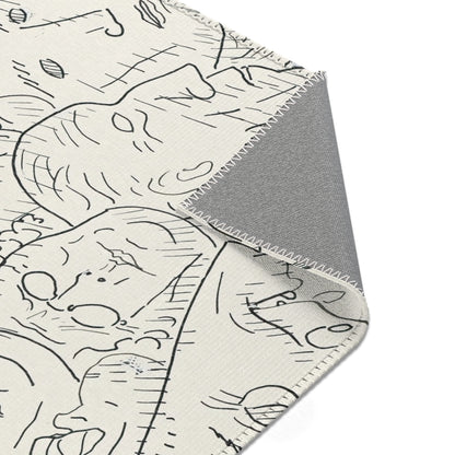 Blad met hoofden (1891) Rug | Leo Gestel - - 24" × 36" - 