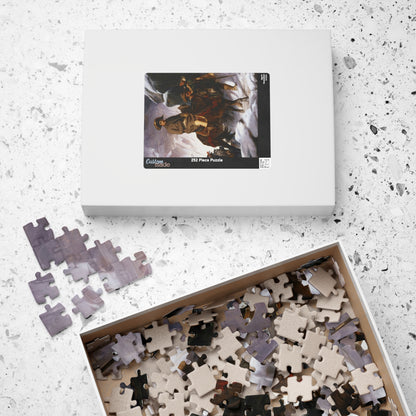 Bonaparte Crossing the Alps Puzzle | Paul Delaroche - - 252 pcs (Vertical) - 