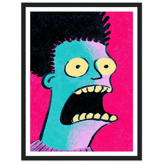 Buzz - Framed Poster - 30x40 cm / 12x16″ - Black frame