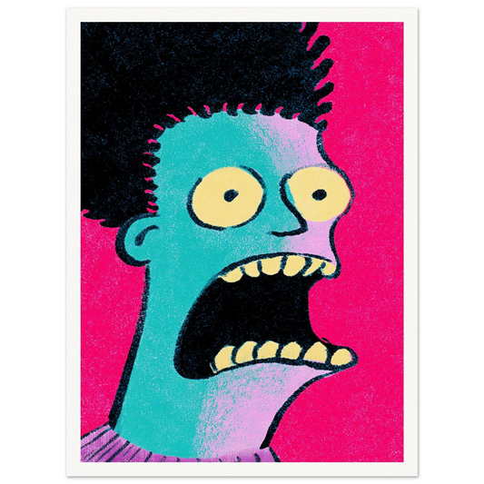 Buzz - Framed Poster - 30x40 cm / 12x16″ - Black frame