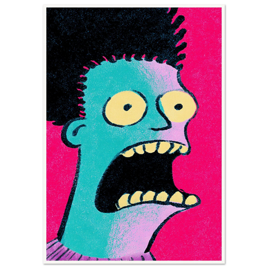 Buzz - Framed Poster - 30x40 cm / 12x16″ - Black frame