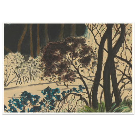 Bosgezicht Art Print | Leon Spilliaert-Quipham Collections