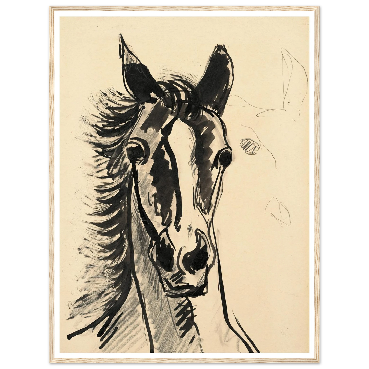 Tête de cheval (1930-35) Art Print | Francis Picabia-Quipham Collections