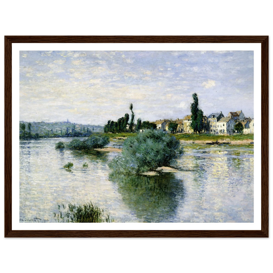 The Seine at Lavacourt (1880) Art Print | Claude Monet-Quipham Collections