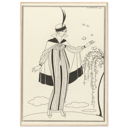 Journal des Dames et des Modes, Costumes Parisiens, 1914, No. 150 (1914) Art Print | George Barbier-Quipham Collections