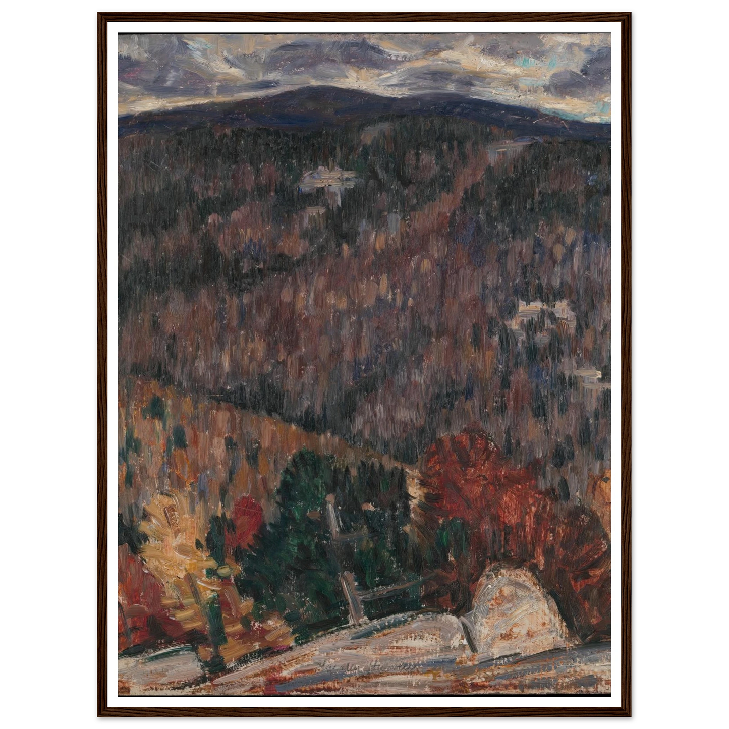 Landscape No. 25 (circa 1908–9) Art Print | Marsden Hartley-Quipham Collections