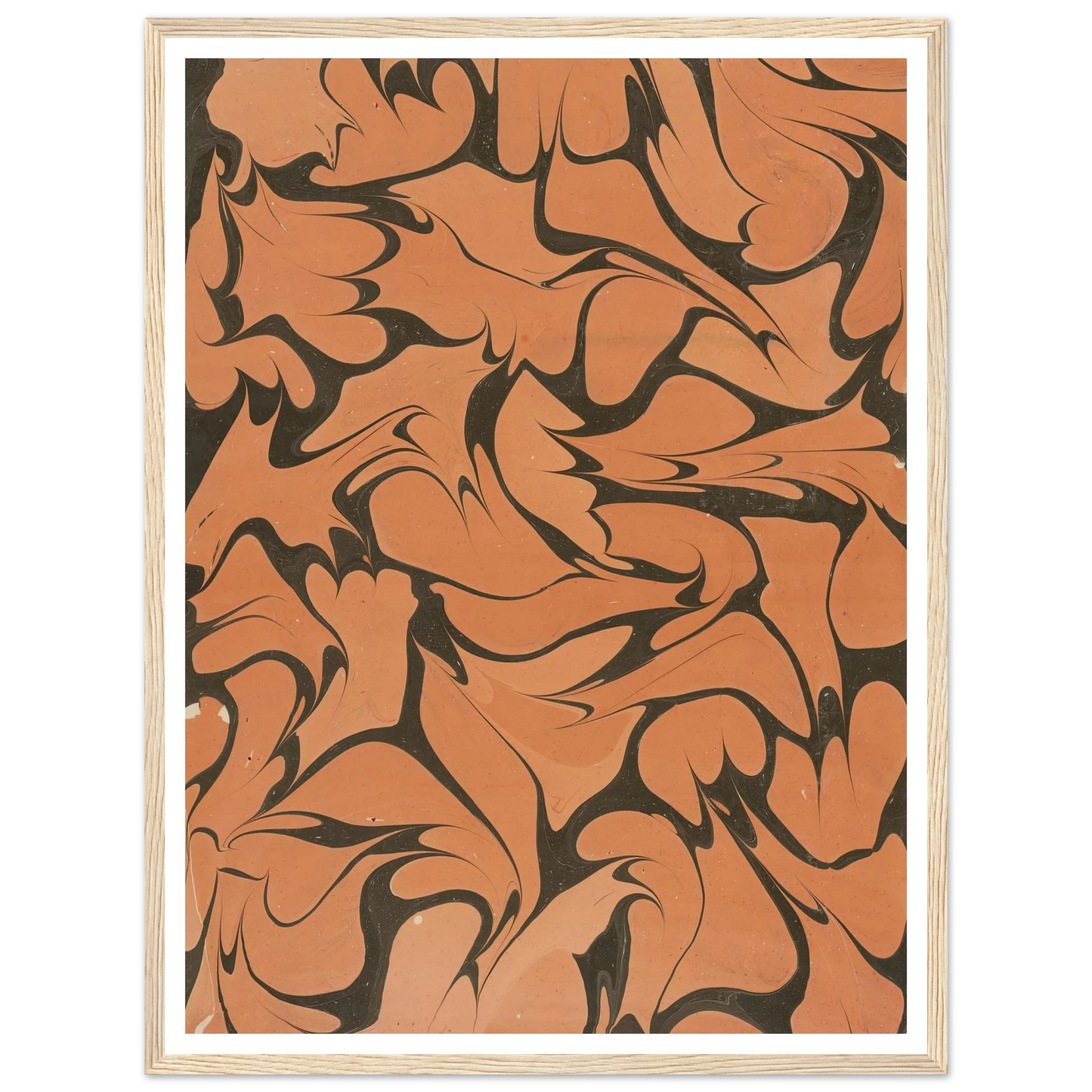 Gezogenes Marmorpapier (1909) Art Print | Franz Weisse-Quipham Collections