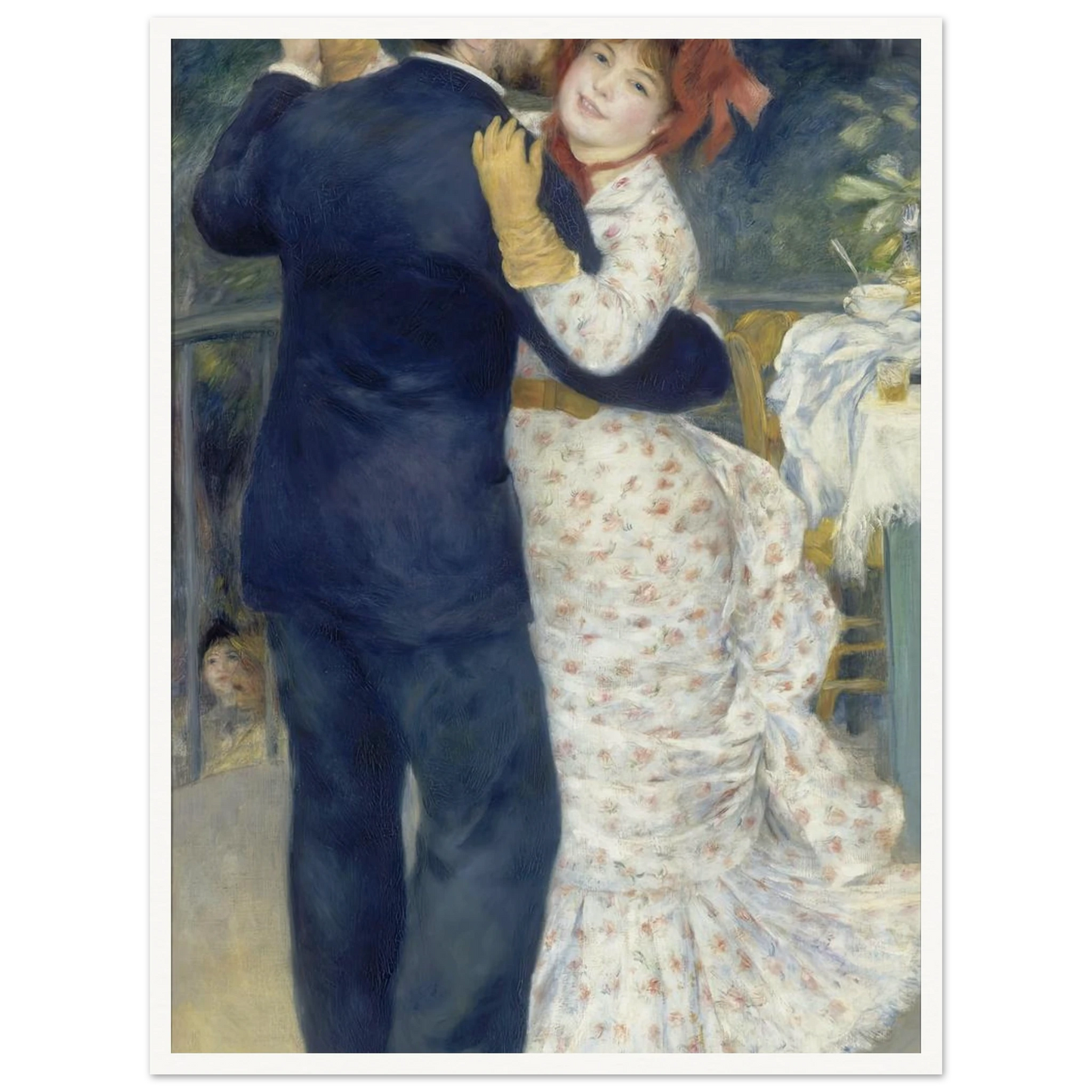 Country Dance (1883) Art Print | Pierre Auguste Renoir-Quipham Collections