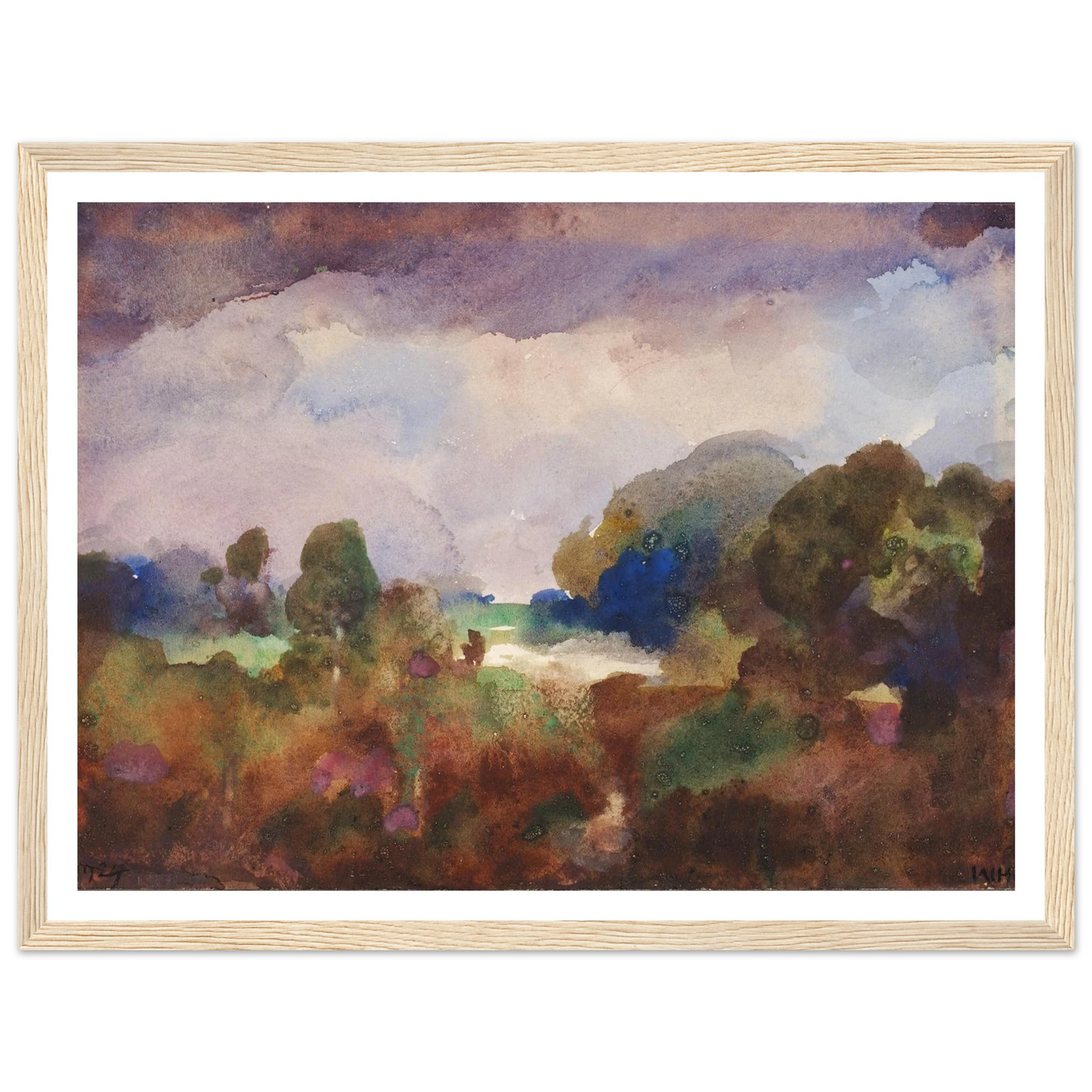 Playing With The Colours Art Print | William Henry Holmes-Quipham Collections