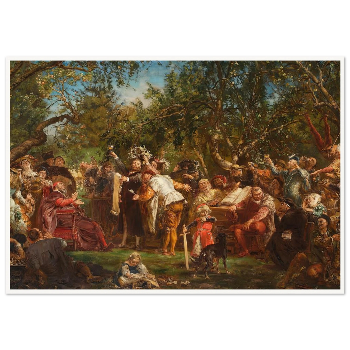 The Babin Republic (1881) Art Print | Jan Matejko-Quipham Collections