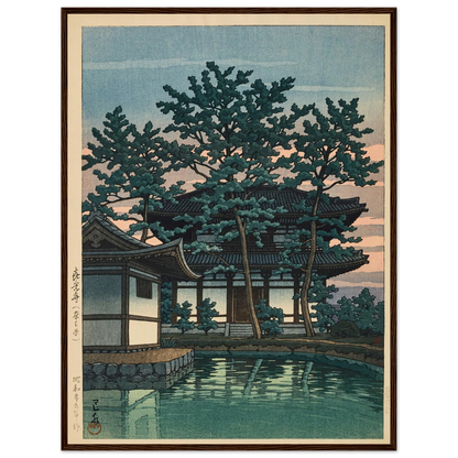 Kikoji, Nara ken (Kiko Temple, Nara Prefecture) (1950) Art Print | Kawase Hasui-Quipham Collections