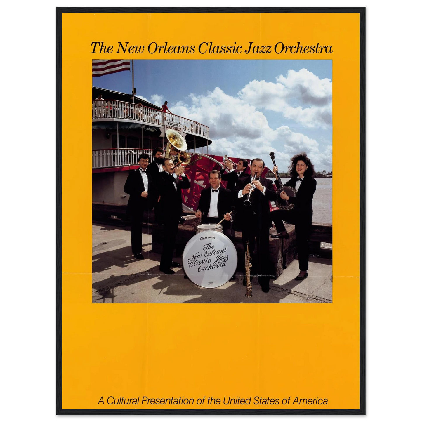 The New Orleans Classic Jazz Orchestra Art Print | US Information Agency-Quipham Collections