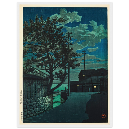 Kamezaki Bishu (1928) Art Print | Kawase Hasui-Quipham Collections