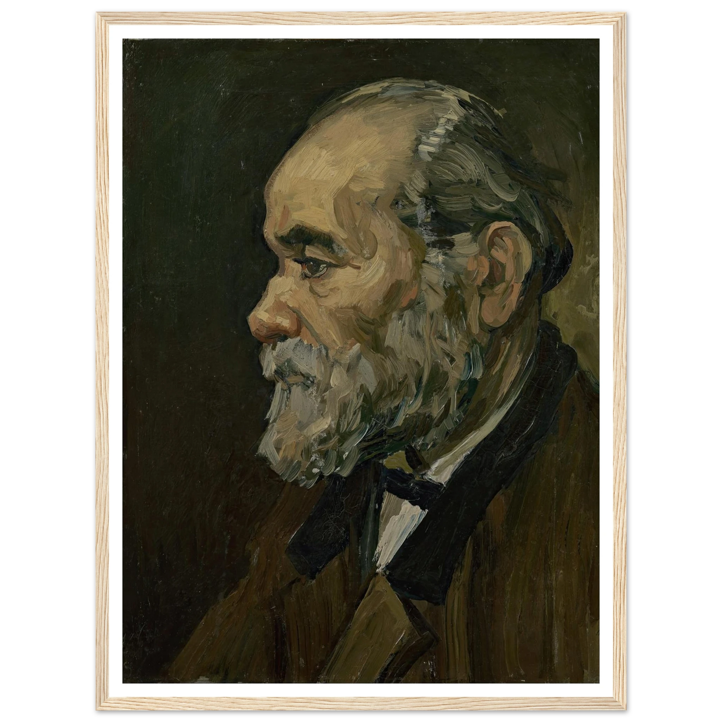 Portrait of an old man (1885) Art Print | Vincent van Gogh-Quipham Collections