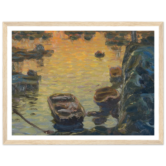 A Spring Night during the Fishing Season (1910) Art Print | Anna Boberg-Quipham Collections