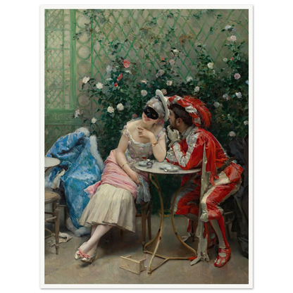 Masqueraders (1875–78) Art Print | Raimundo de Madrazo y Garreta-Quipham Collections