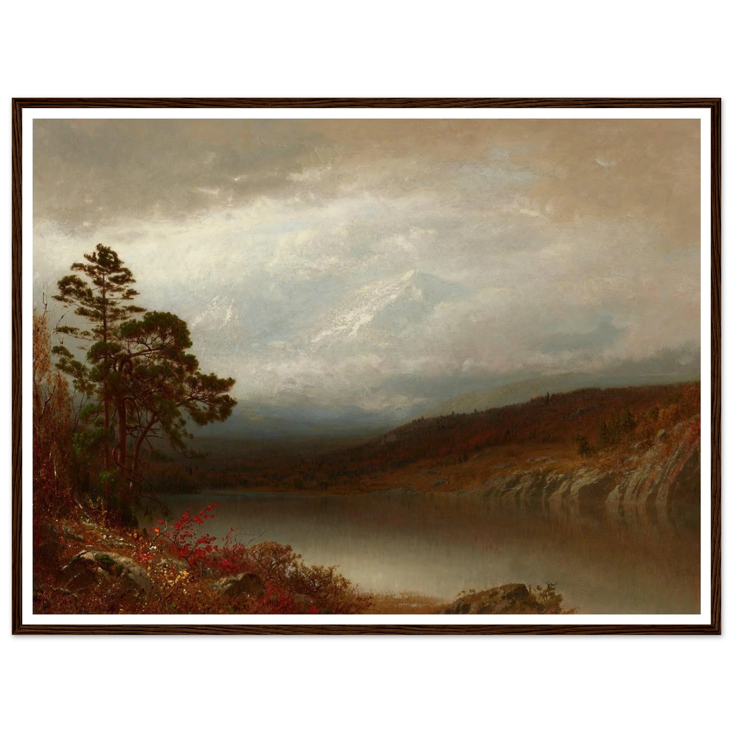 Autumn in the Adirondacks (c. 1872-73) Art Print | Alexander Helwig Wyant-Quipham Collections