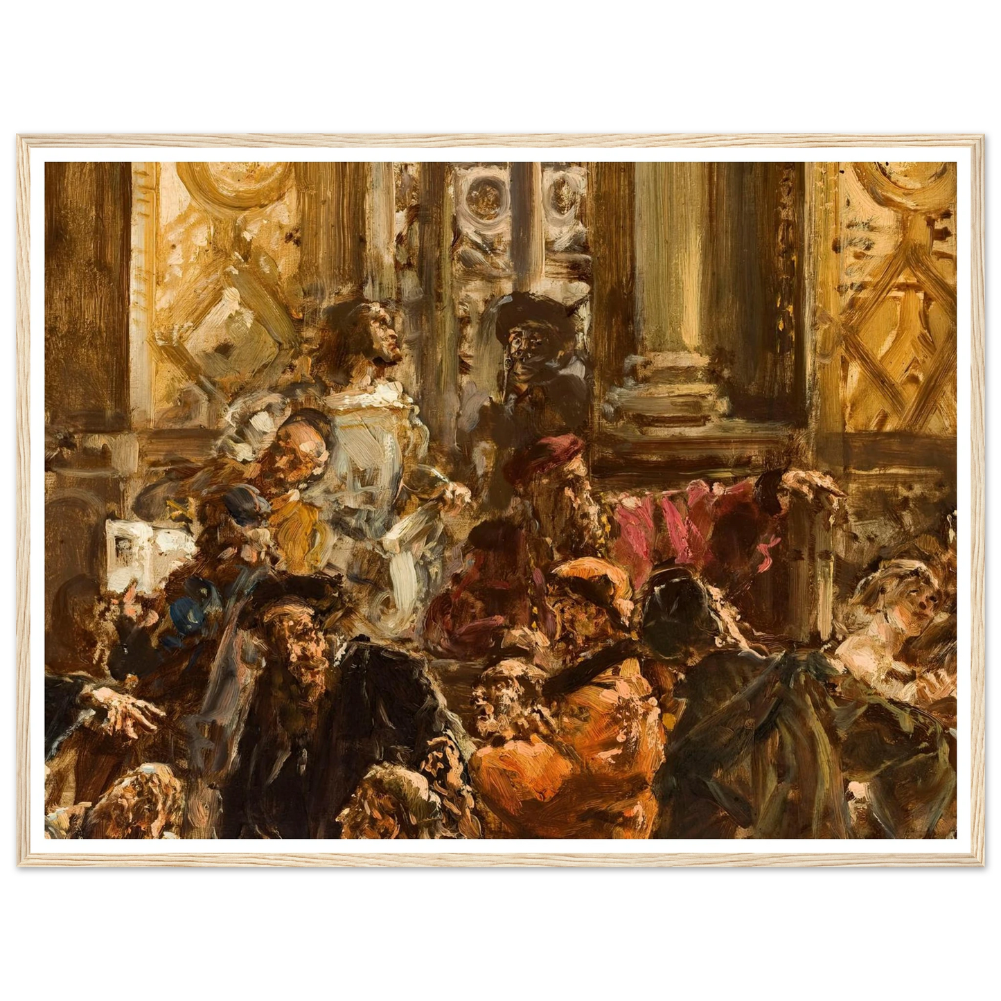 The Golden Age in Literature in the 16th c., from the series “History of Civilization in Poland” (1888) Art Print | Jan Matejko-Quipham Collections