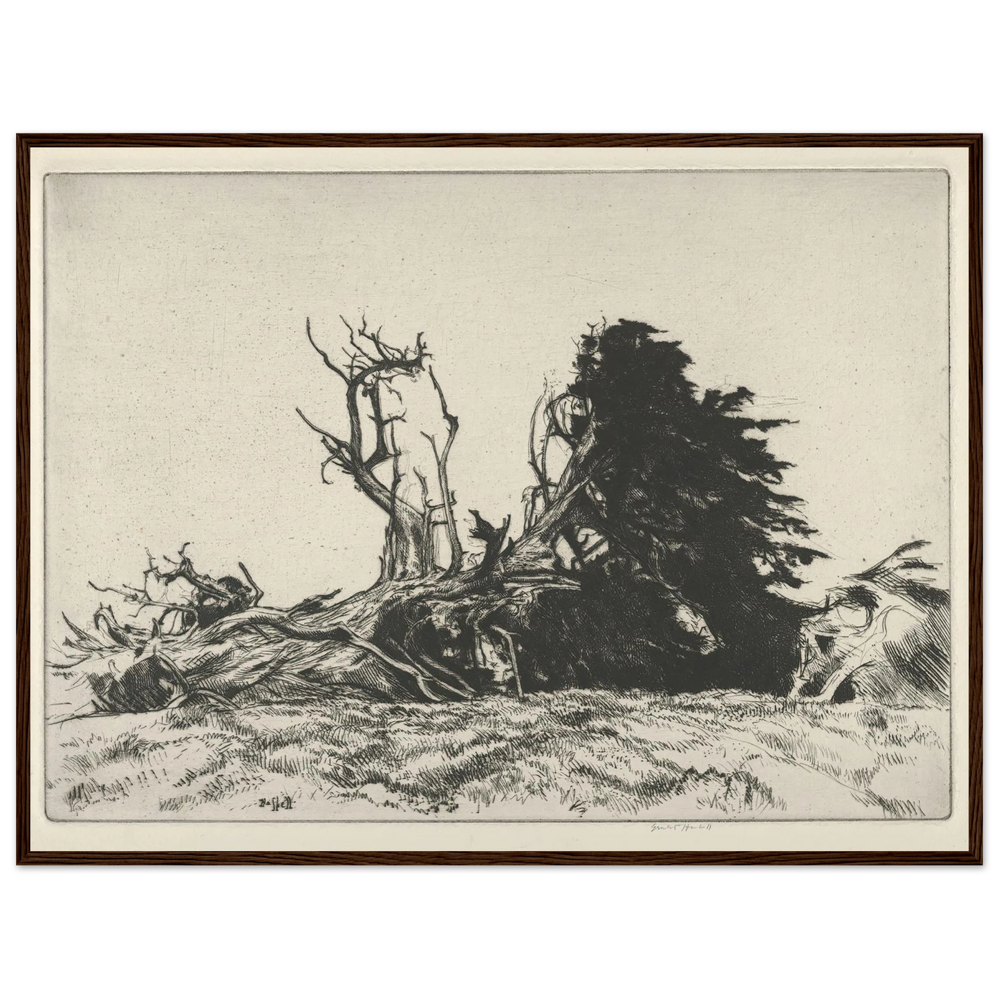 Fallen Centuries (1919) Art Print | Ernest Haskell-Quipham Collections