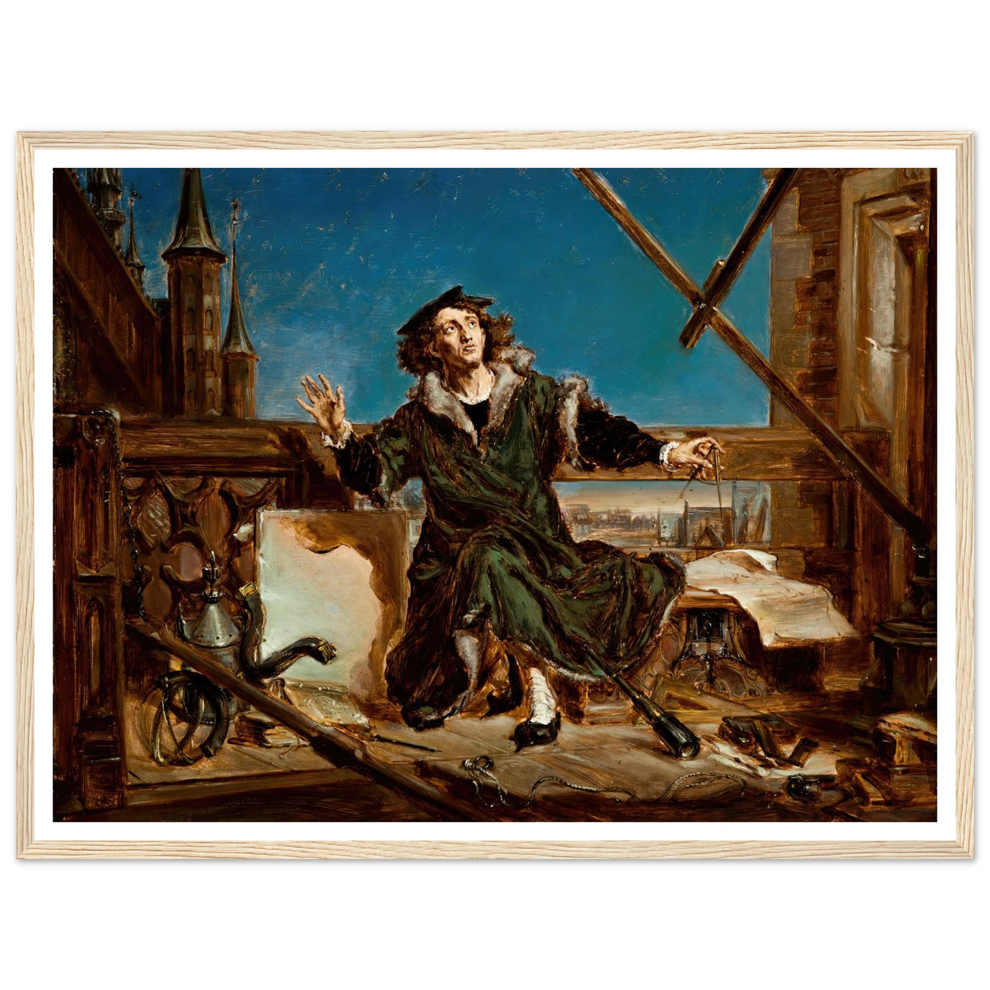 Nicolaus Copernicus (1871) Art Print | Jan Matejko-Quipham Collections