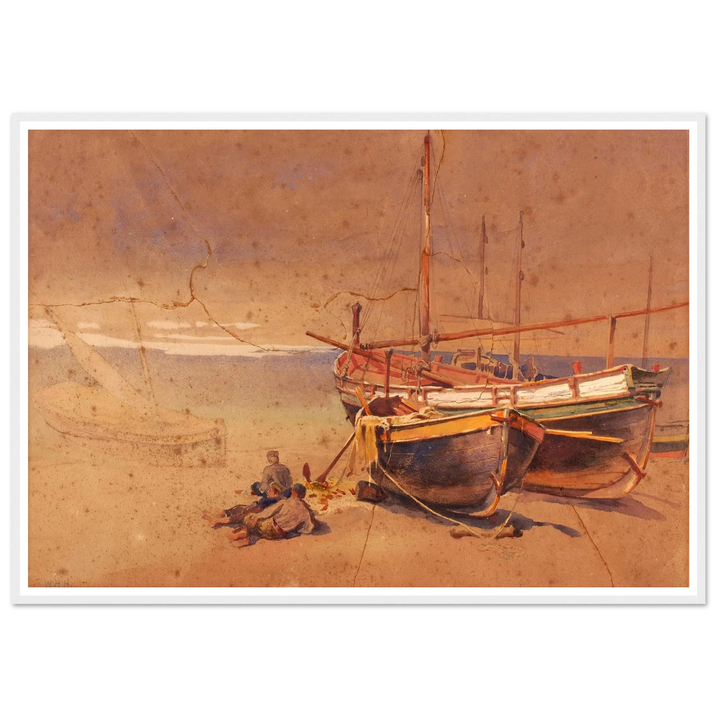 Capri (1880) Art Print | William Henry Holmes-Quipham Collections