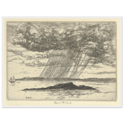 Black Snake Ledge (1912) Art Print | Ernest Haskell-Quipham Collections